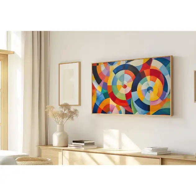 Quadro Decorativo N°94 - Caleidoscópio - Galix