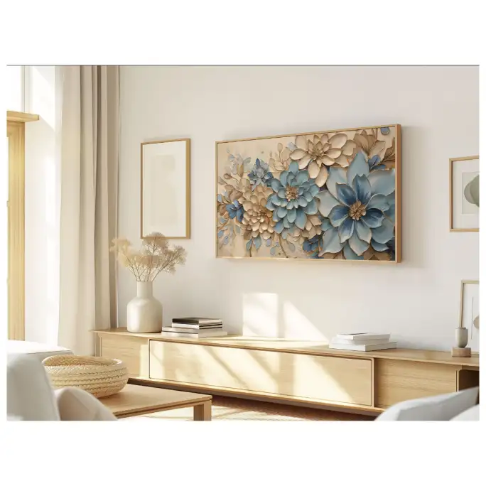 Quadro Decorativo N°177 - Panorâmico - Flores - Galix
