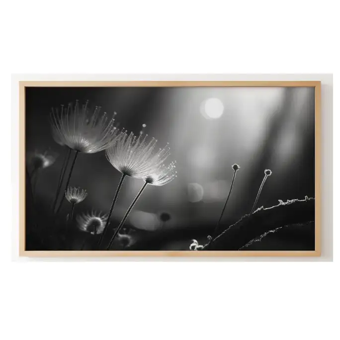Quadro Decorativo N°172 - Panorâmico Botânico - Filamentos - Galix