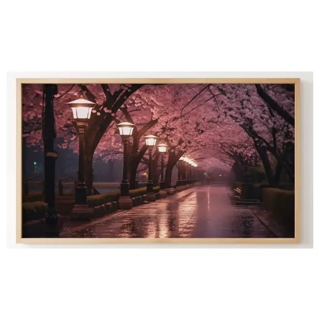Quadro Decorativo N°232 - Panorâmico - Cerejeiras - Galix