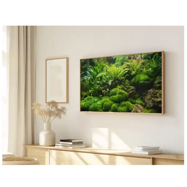 Quadro Decorativo N°153 - Panorâmico Botânico - Samambaias - Galix