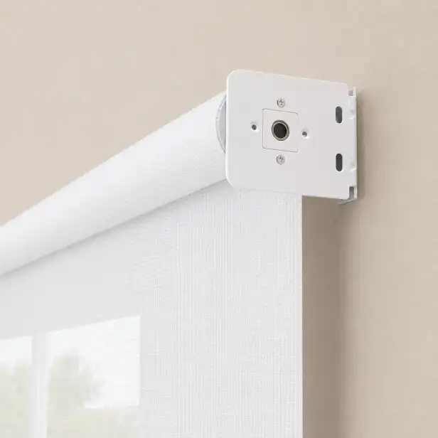 Cortina Persiana Rolô Solar 5% Branca Off-White