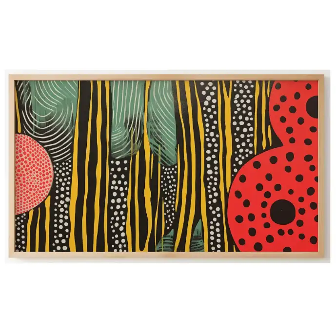 Quadro Decorativo N°135 - Panorâmico Abstrato - Étnico Gráfico - Galix
