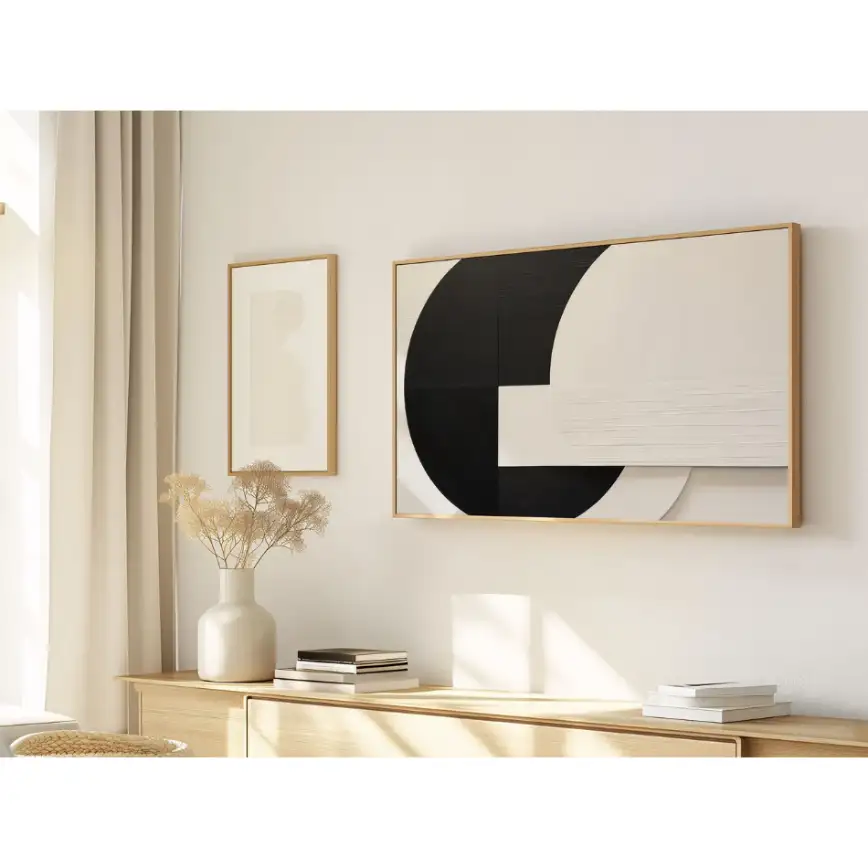 Quadro Decorativo N°84 - Panorâmico Abstrato - Galix