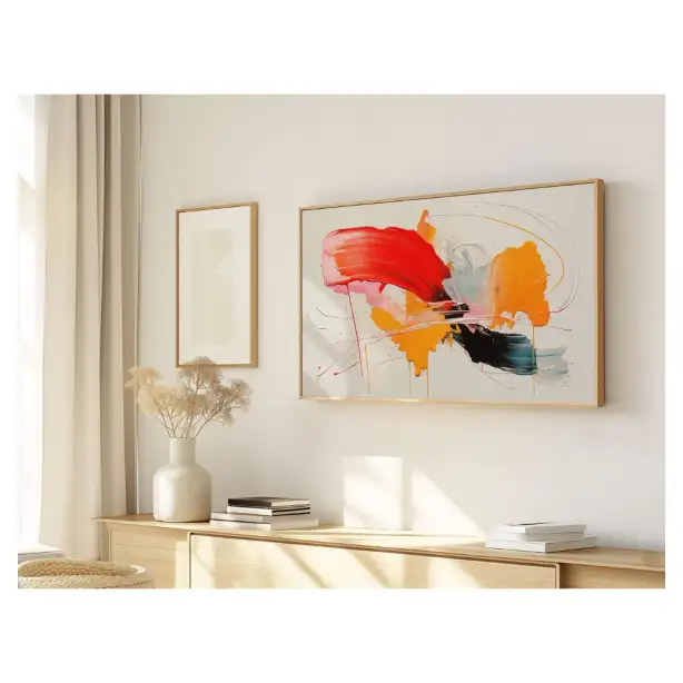 Quadro Decorativo Panorâmico - Nº1 - Impulso Cromático - Galix