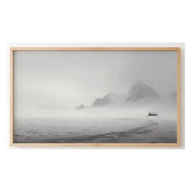 Quadro Decorativo N°209 - Panorâmico - Ondas do Mar - Galix