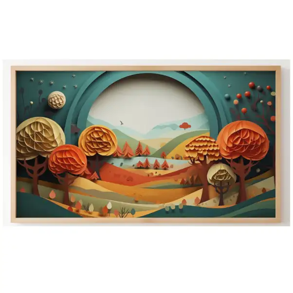 Quadro Decorativo N°159 - Panorâmico Paisagem - Galix