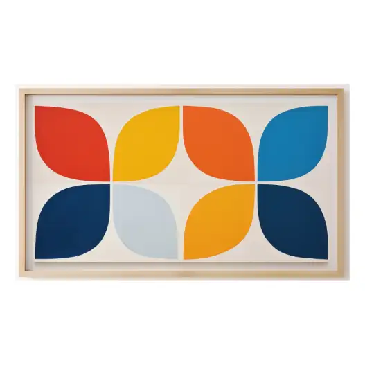 Quadro Decorativo N°66 - Panorâmico Abstrato - Galix