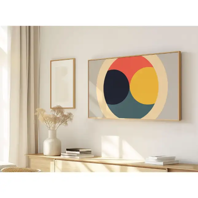 Quadro Decorativo N°77 - Círculos - Galix