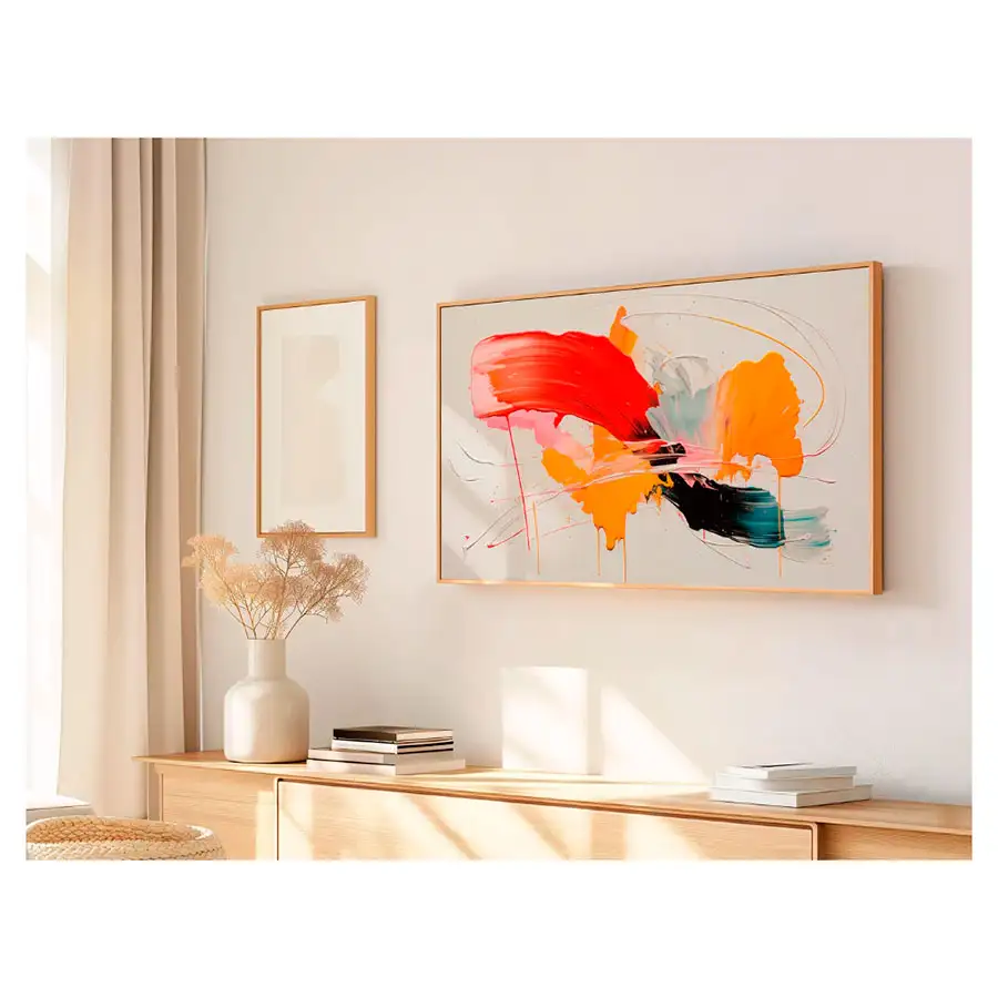Quadro Decorativo Panorâmico - Nº1 - Impulso Cromático - Galix