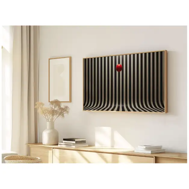 Quadro Decorativo N°6 - Panorâmico - Ilusão 3D Op Art -Galix