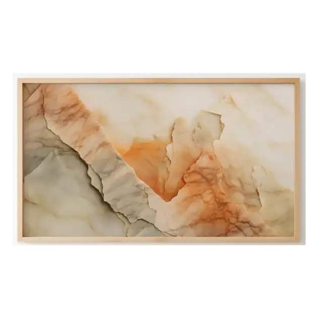 Quadro Decorativo N°22 - Panorâmico Mármore Mineral - Galix