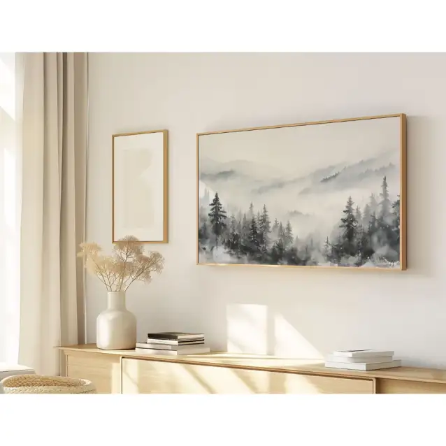 Quadro Decorativo N°226 - Panorâmico Aquarela - Galix
