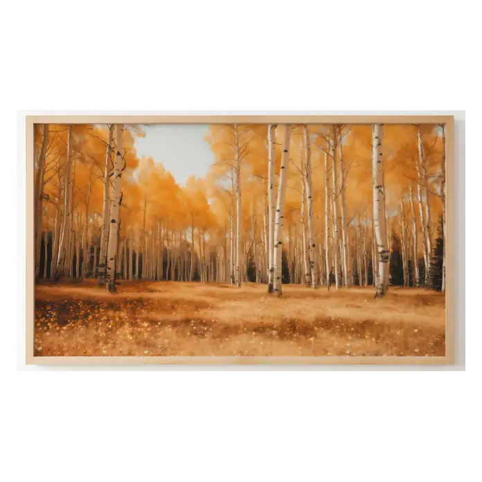 Quadro Decorativo N°240 - Panorâmico - Alamos Dourado - Galix