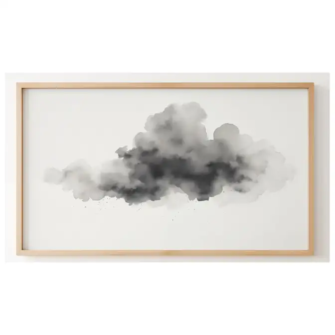 Quadro Decorativo N°191 - Panorâmico - Nuvem - Galix