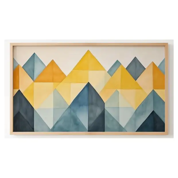 Quadro Decorativo N°99 - Sol Montanha  Galix