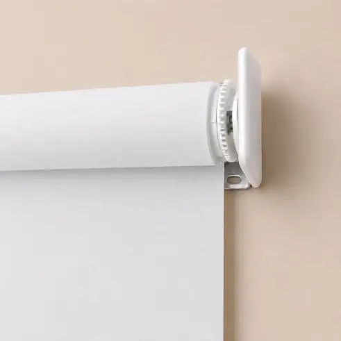 Cortina Persiana Rolô Solar 0% Branca Off-White - 100% de Privacidade