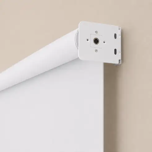 Cortina Persiana Rolô Solar 0% Branca Off-White - 100% de Privacidade