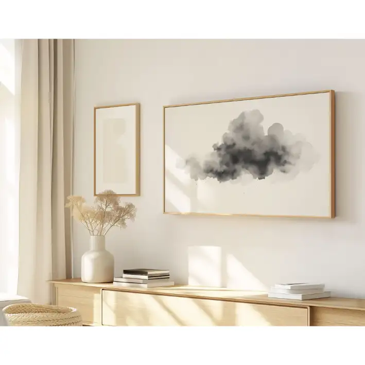 Quadro Decorativo N°191 - Panorâmico - Nuvem - Galix
